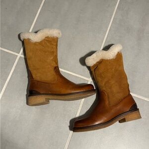 Pajar Tan and Brown Winter Boots